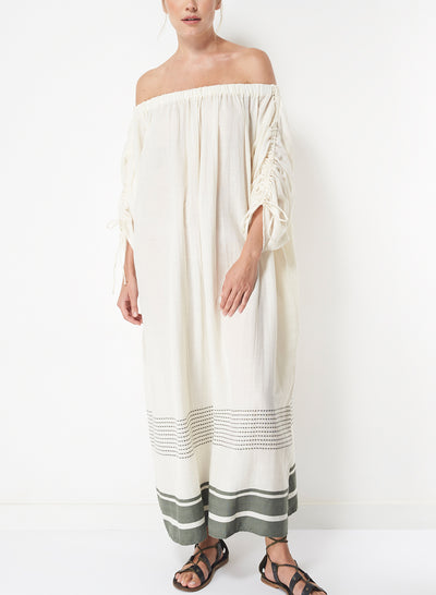 BIBA Dress - Khaki SU Paris BIBA Dress - Khaki SU Paris