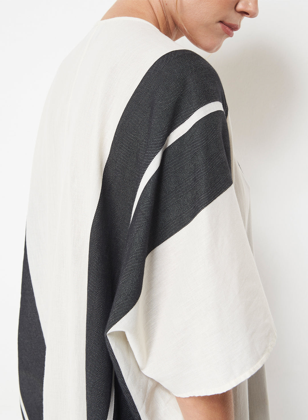 トップス SU PARIS Stripe V-NECK KAFTAN SU PARIS/ス パリス】Stripe V-NECK KAFTAN（シャツ／ブラウス